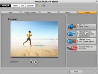 how add audio track magix slideshow maker