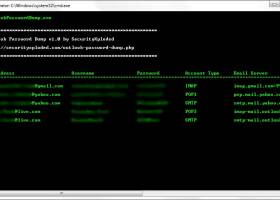 Outlook Password Dump screenshot