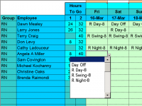 Easy Shift Scheduler for Excel screenshot