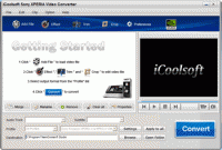 iCoolsoft Sony XPERIA Video Converter screenshot