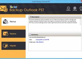 Yodot Backup Outlook PST Software screenshot