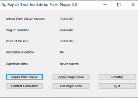 Repair Tool for Adobe Flash Player screenshot