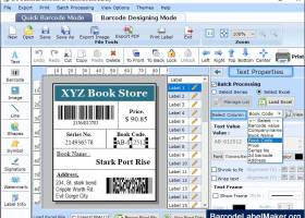 Library Barcode Maker Software screenshot