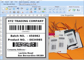 Supply Chain Label Maker Software screenshot