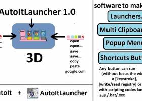 Autoitlauncher screenshot