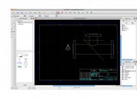 LibreCAD screenshot