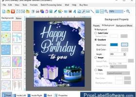 Printable Birthday Card screenshot