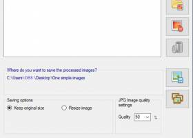 One Simple Image Compressor screenshot