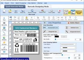 Manufacturing Barcode Generator screenshot