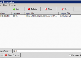 Free Flash Downloader screenshot