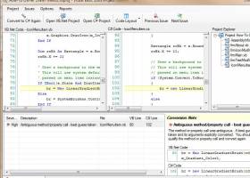 VB.Net to C# Converter screenshot