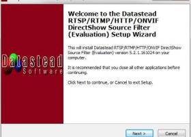 RTSP/RTMP/HTTP/ONVIF Directshow Source Filter screenshot