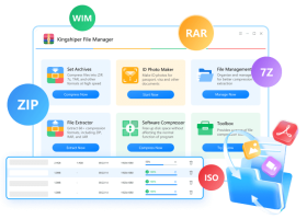 Kingshiper File Manager screenshot