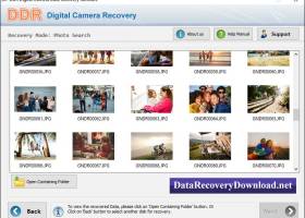 Digital Camera Recovery Download screenshot