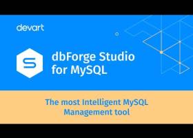 dbForge Studio for MySQL Professional screenshot