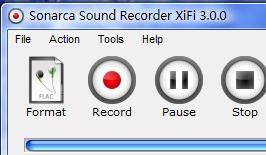 Sonarca Sound Recorder XiFi screenshot