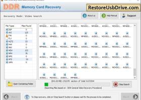 Restore Memory Card Data screenshot