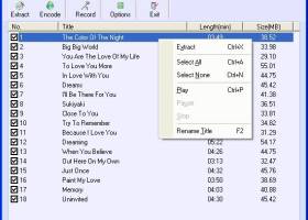 Free CD to MP3 Converter screenshot