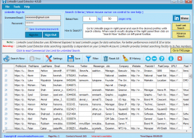 LinkedIn Lead Extractor screenshot