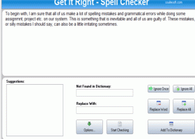 SSuite Spell Checker screenshot