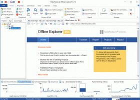 Offline Explorer Pro screenshot