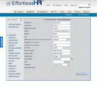 Effortless HR Software Suite screenshot