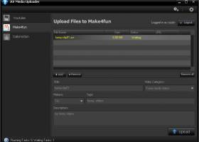 AV Media Uploader screenshot