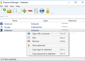 Myna Password Manager screenshot