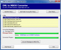 PCVARE EML to MBOX Converter screenshot