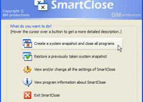 SmartClose screenshot