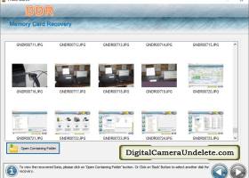 Undelete Memory Card Files screenshot