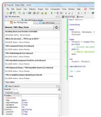 TMS What's New IDE Plugin screenshot