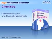 CQFZ Worksheet Generator for Chemistry screenshot