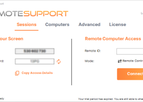 TSplus Remote Support screenshot