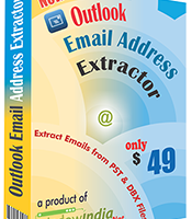 Outlook Email Address Extractor screenshot