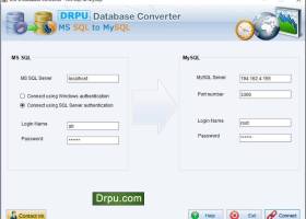 MSSQL to MySQL Database Migration screenshot