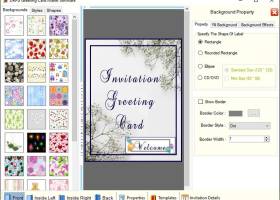 Custom Greeting Cards Maker Program screenshot