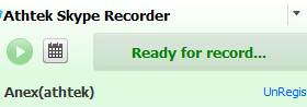 AthTek Skype Recorder Lite screenshot