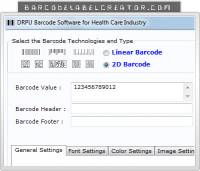 Barcode Label Creator Healthcare screenshot