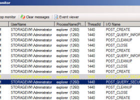 EaseFilter File Access Monitor SDK screenshot