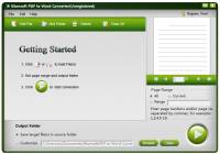 iStonsoft PDF to Word Converter screenshot
