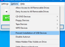 Removable Access Tool screenshot