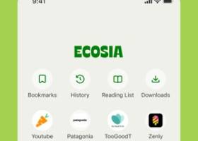 Ecosia screenshot