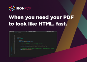IronPDF Support Team screenshot