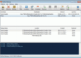 FileFort Backup Software Free screenshot