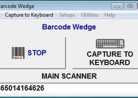 Barcode Wedge Software screenshot