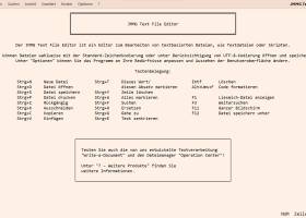 JMMG Text File Editor screenshot