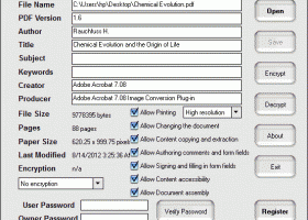 GetPDF Encryptor Decryptor screenshot