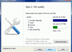 MP3Resizer Express screenshot