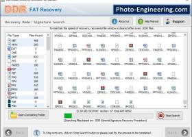 FAT Files Recovery Software screenshot